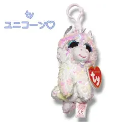 ty Diamond ダイヤモンド ユニコーン キーホルダー ぬいぐるみ