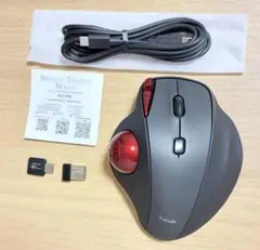 サンワダイレクト トラックボールマウス 400-MAWTB168 静音 NOVAのサムネイル