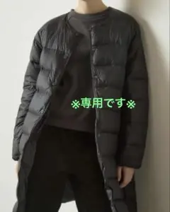 LOGEMENT DE CLAIRE 【TAION/タイオン】クルーネックダウン