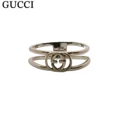 グッチ GUCCI インターロッキングG シルバー925 指輪 リング 7.5号のサムネイル