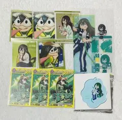 ヒロアカ 蛙吹梅雨 ゆるパレット ステッカー きゃらくたぶる 特典 ブックマーク