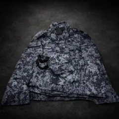 r*様 USN 米海軍 実物 US NAVY 米軍実物 ナイロンジャケット デジ
