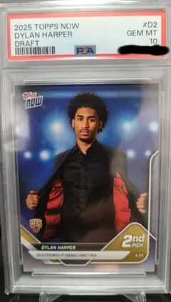 PSA10❗️】2025 Topps ディラン・ハーパー RC ドラフト - メルカリ