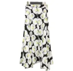 デイジー柄 フレアスカートのサムネイル