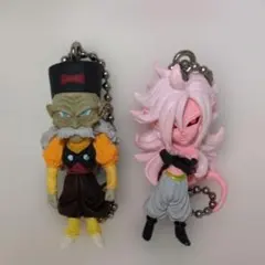 ドラゴンボール ミニキーホルダー 2個セット ドクター・ゲロ 人造人間21号