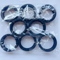 ホイールカバー スーツケース タイヤカバー 8個セット 黒 キズ防止 汚れ防止のサムネイル