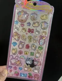 【正規品】うるちゅるPOPシール フワフワらびちゃん