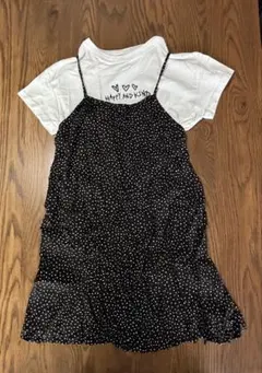 ZARA ドット柄 ワンピース 9歳