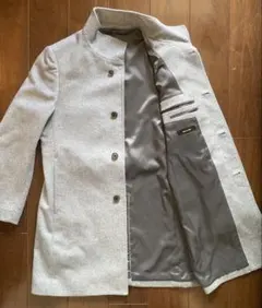 アンゴラビーバー イタリアンカラーコート　コムサ