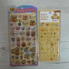 新品 なっとうちゃんうるちゅるPOPSEAL タイルシールセット