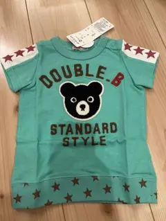 新品ミキハウス ダブルビー　半袖Tシャツ　80cm