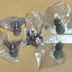 一番くじ ウルトラマンシリーズ 怪獣超大全 vol.2 F賞　怪獣頭鑑　5体
