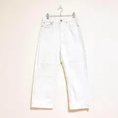 ジャーナルスタンダード　デニム　ジーンズ　ホワイト　36 ワイドパンツ　シンプル