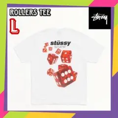 新品MサイズStussy Rollers Tee 黒白2枚セット ステューシー - メルカリ