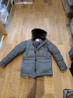 B:MING by BEAMS フード付きダウンジャケット S グレー