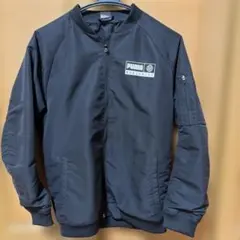 PUMA ブラック ジップアップジャケット 160