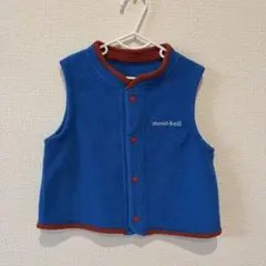mont-bell モンベル ベスト 青 90cm