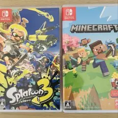 美品　スプラトゥーン3とマイクラセット