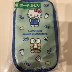 ローソン　サンリオ　一番くじ　ポーチi-⑤のサムネイル