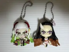 鬼滅の刃 ディフォルメマスコット 竈門禰豆子 堕姫 2体セット