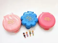 ポーリーポケット　コンパクト３点まとめ売り　ウェディング　パリの洋館