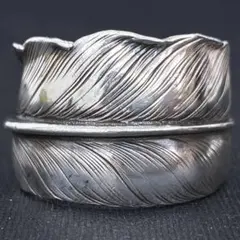 LARRY SMITH EAGLE HEAD FEATHER RING 21号 - メルカリ
