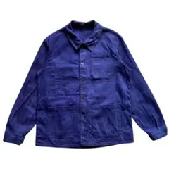 〜80s フレンチ ヴィンテージ カバーオール ワークジャケット ユーロ 古着