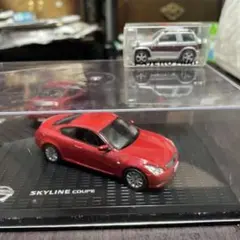 スカイラインクーペミニカーandパジェロミニの2台とホンダnsxミニカーのサムネイル
