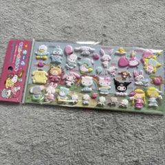 a*i様 サンリオ キャラクターずかんシール