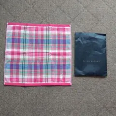 Ralph Lauren チェック柄ウォッシュタオル