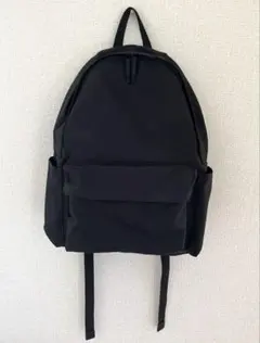 【美品】無印良品 MUJI 肩の負担を軽くする撥水 黒 リュックサック