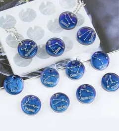 シリコン　モールド　レジン　星座　アクセサリー　バンドメイド