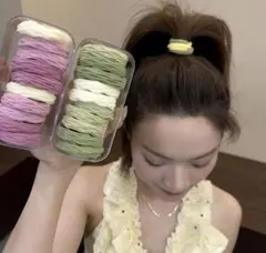 お得20個セット高弾力性ミックス ヘアゴム