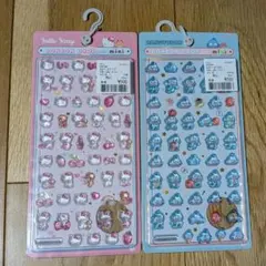 ボンボンドロップシール　mini　キティ　ハンギョドン