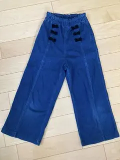 KPニットプランナー　ワイドパンツ　140 微裏起毛　ワンピース