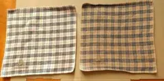 BURBERRY　ハンカチ2枚