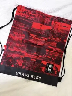 【浦和レッズ】 コラージュデザイン 巾着リュック