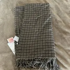 新品未使用品　UNIQLO ヒートテックマフラー チェック柄 男女兼用