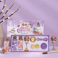 未使用 シーリングスタンプ シーリングワックス セット クリスマス ギフト