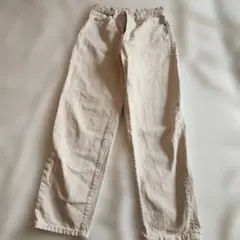 UNIQLO ベージュ ストレートデニム