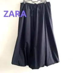 ZARA バルーンスカート　黒のサムネイル