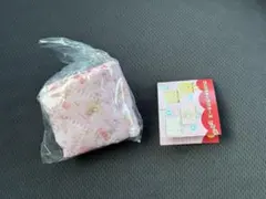 レトロレッスンバッグミニキーホルダー マロンクリーム