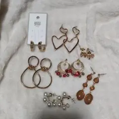 ピアス ゴールド セット lattice 7点