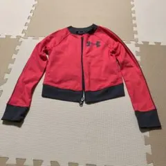 Under Armour ピンク 子供用ジャケット両サイドポケットあり