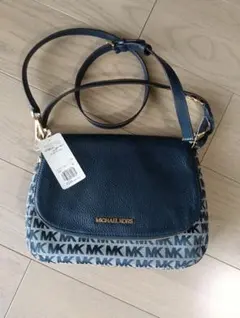 新品タグ付　定価７万以上　MICHAEL KORS ショルダーバッグ　ネイビー
