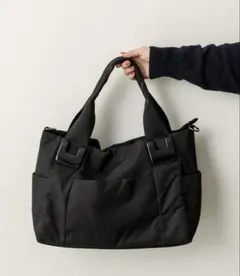 ear PAPILLONNER ショルダー付き樹脂パーツトートバッグMサイズ