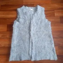 cepo ライトブルー ノーカラーベスト