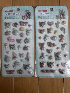 トムとジェリー プクプクシール 2シートセット