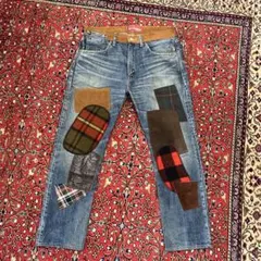 JUNYA WATANABE MAN パッチワークデニム XS