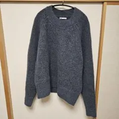新品 ZARA ブレー クルーネック ニット L